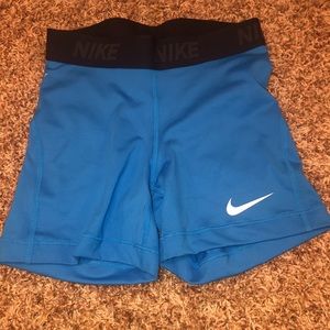 BLUE nike pros BRAND NEW!!!
